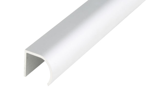 GetaLit Abschlussleiste Getalit Pilzprofil 60 cm, 12 x 40 mm, weiß